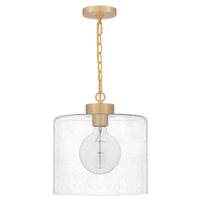 Myhouse Lighting Quoizel - ABR1512AB - One Light Mini Pendant - Abner - Aged Brass