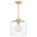 Myhouse Lighting Quoizel - ABR1512AB - One Light Mini Pendant - Abner - Aged Brass