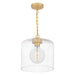 Myhouse Lighting Quoizel - ABR1512AB - One Light Mini Pendant - Abner - Aged Brass