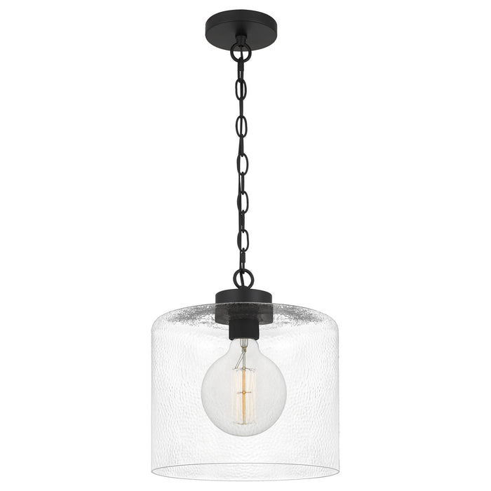 Myhouse Lighting Quoizel - ABR1512MBK - One Light Mini Pendant - Abner - Matte Black