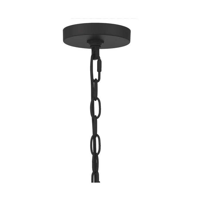 Myhouse Lighting Quoizel - ABR2814MBK - Three Light Pendant - Abner - Matte Black