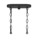 Myhouse Lighting Quoizel - ABR432MBK - Four Light Linear Chandelier - Abner - Matte Black