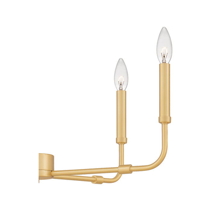 Myhouse Lighting Quoizel - ABR5024AB - Five Light Chandelier - Abner - Aged Brass