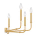 Myhouse Lighting Quoizel - ABR5028AB - Eight Light Chandelier - Abner - Aged Brass