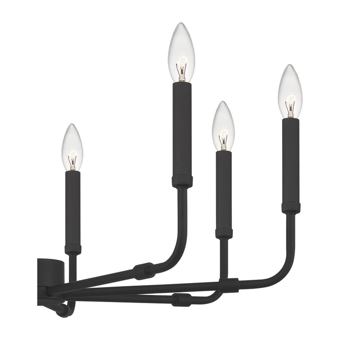 Myhouse Lighting Quoizel - ABR5028MBK - Eight Light Chandelier - Abner - Matte Black