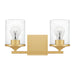 Myhouse Lighting Quoizel - ABR8614AB - Two Light Bath - Abner - Aged Brass