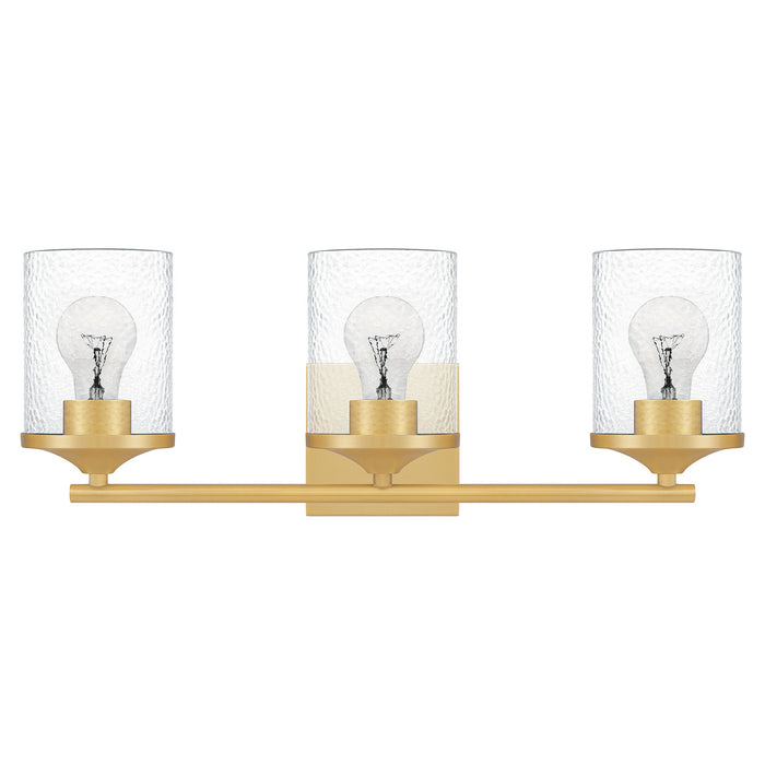 Myhouse Lighting Quoizel - ABR8621AB - Three Light Bath - Abner - Aged Brass