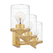 Myhouse Lighting Quoizel - ABR8621AB - Three Light Bath - Abner - Aged Brass