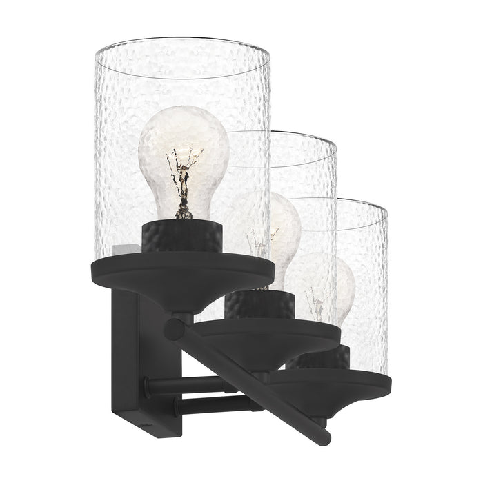 Myhouse Lighting Quoizel - ABR8621MBK - Three Light Bath - Abner - Matte Black