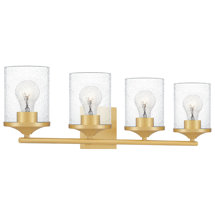 Myhouse Lighting Quoizel - ABR8628AB - Four Light Bath - Abner - Aged Brass