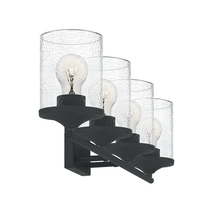 Myhouse Lighting Quoizel - ABR8628MBK - Four Light Bath - Abner - Matte Black