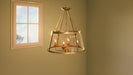 Myhouse Lighting Quoizel - BAW1820WS - Four Light Pendant - Barlow - Weathered Brass