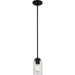 Myhouse Lighting Quoizel - BLA1505MBK - One Light Mini Pendant - Blanche - Matte Black