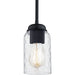 Myhouse Lighting Quoizel - BLA1505MBK - One Light Mini Pendant - Blanche - Matte Black