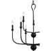 Myhouse Lighting Quoizel - BLA5027MBK - Nine Light Chandelier - Blanche - Matte Black