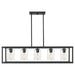 Myhouse Lighting Quoizel - NHR3538OZ - Five Light Linear Chandelier - New Harbor - Old Bronze