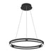 Myhouse Lighting Quoizel - PCGVS2820MBK - LED Pendant - Graves - Matte Black