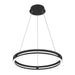 Myhouse Lighting Quoizel - PCGVS2820MBK - LED Pendant - Graves - Matte Black