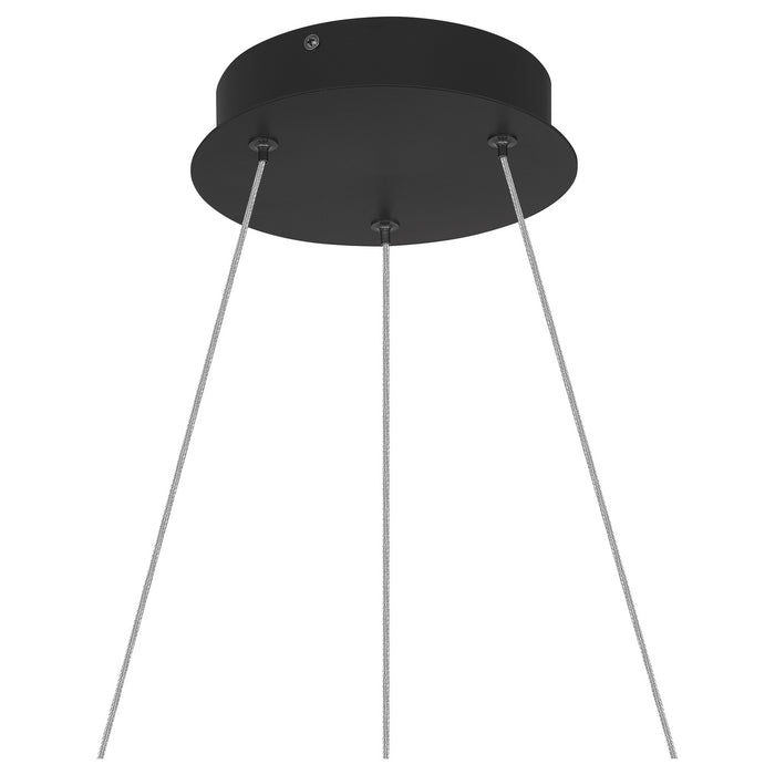 Myhouse Lighting Quoizel - PCGVS2820MBK - LED Pendant - Graves - Matte Black