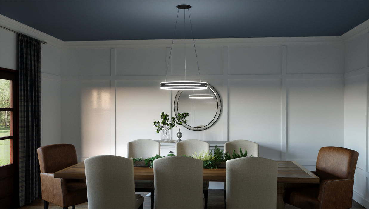 Myhouse Lighting Quoizel - PCGVS2820MBK - LED Pendant - Graves - Matte Black