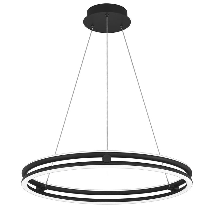 Myhouse Lighting Quoizel - PCGVS2824MBK - LED Pendant - Graves - Matte Black