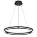 Myhouse Lighting Quoizel - PCGVS2824MBK - LED Pendant - Graves - Matte Black