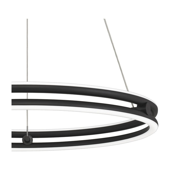 Myhouse Lighting Quoizel - PCGVS2824MBK - LED Pendant - Graves - Matte Black