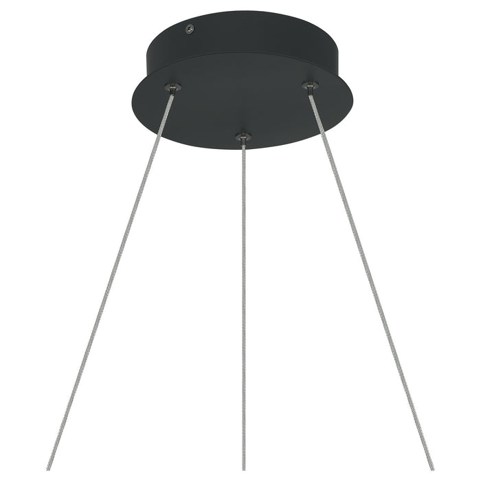 Myhouse Lighting Quoizel - PCGVS2824MBK - LED Pendant - Graves - Matte Black