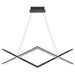 Myhouse Lighting Quoizel - PCNEW136MBK - LED Linear Chandelier - Newman - Matte Black