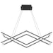 Myhouse Lighting Quoizel - PCNEW136MBK - LED Linear Chandelier - Newman - Matte Black