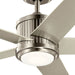 Myhouse Lighting Kichler - 300044BSS - 56"Ceiling Fan - Brahm - Brushed Stainless Steel