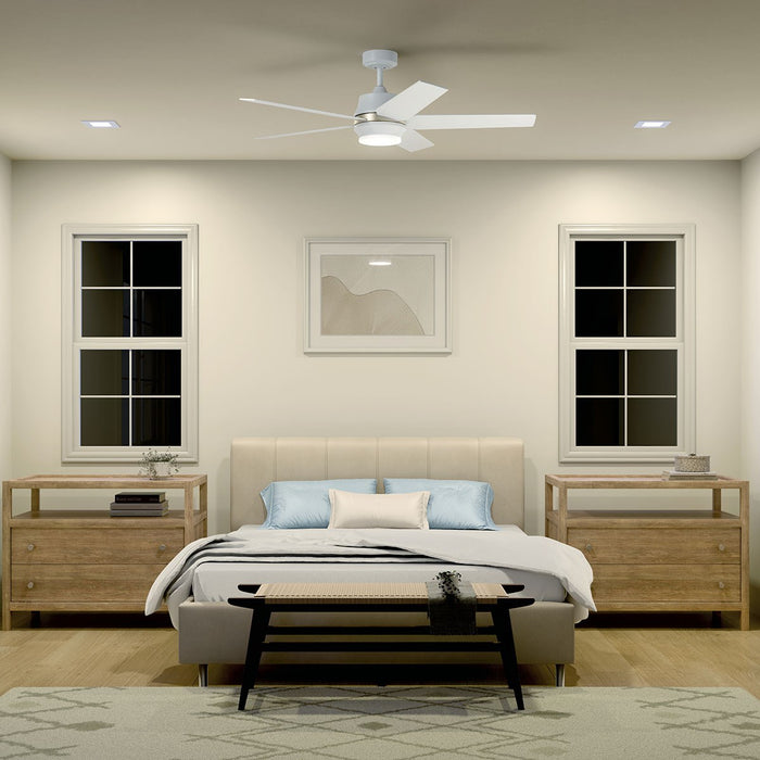 Myhouse Lighting Kichler - 300059MWH - 52"Ceiling Fan - Maeve - Matte White