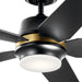 Myhouse Lighting Kichler - 300059SBK - 52"Ceiling Fan - Maeve - Satin Black