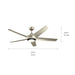 Myhouse Lighting Kichler - 330089NI - 52"Ceiling Fan - Kapono - Brushed Nickel