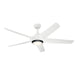 Myhouse Lighting Kichler - 330089WH - 52"Ceiling Fan - Kapono - White