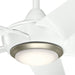 Myhouse Lighting Kichler - 330089WH - 52"Ceiling Fan - Kapono - White