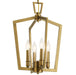 Myhouse Lighting Kichler - 43498NBR - Four Light Pendant - Abbotswell - Natural Brass