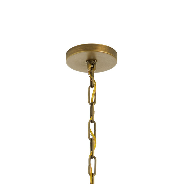 Myhouse Lighting Kichler - 43498NBR - Four Light Pendant - Abbotswell - Natural Brass