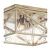 Myhouse Lighting Kichler - 44084DAW - Four Light Flush Mount - Moorgate - Distressed Antique White