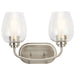 Myhouse Lighting Kichler - 45128NICS - Two Light Bath - Valserrano - Brushed Nickel