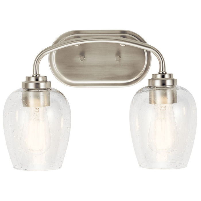 Myhouse Lighting Kichler - 45128NICS - Two Light Bath - Valserrano - Brushed Nickel