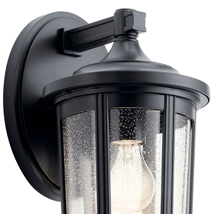 Myhouse Lighting Kichler - 49893BK - One Light Outdoor Wall Mount - Fairfield - Black