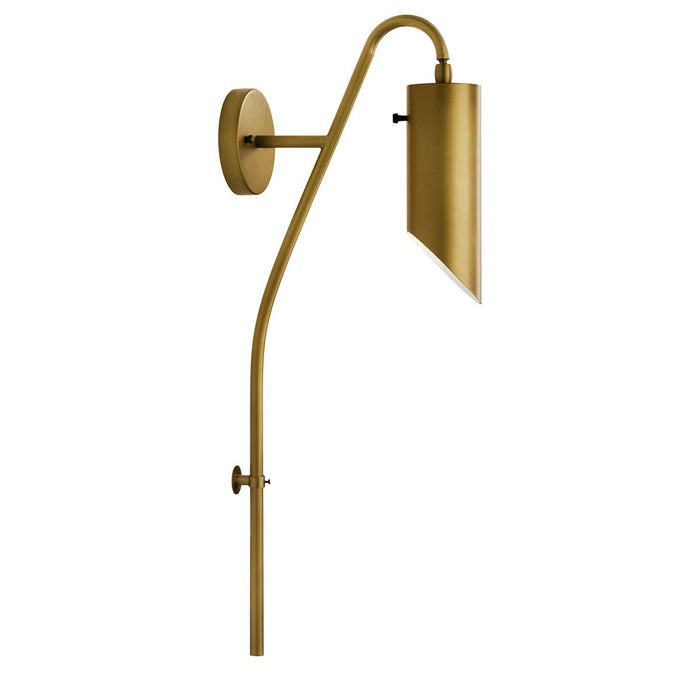 Myhouse Lighting Kichler - 52165NBR - One Light Wall Sconce - Trentino - Natural Brass