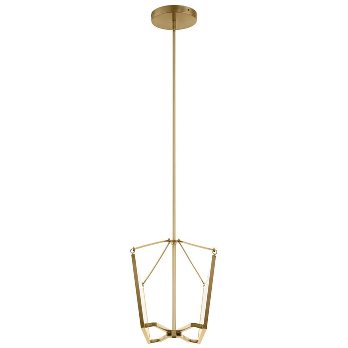 Myhouse Lighting Kichler - 52293CGLED - LED Linear Chandelier - Calters - Champagne Gold