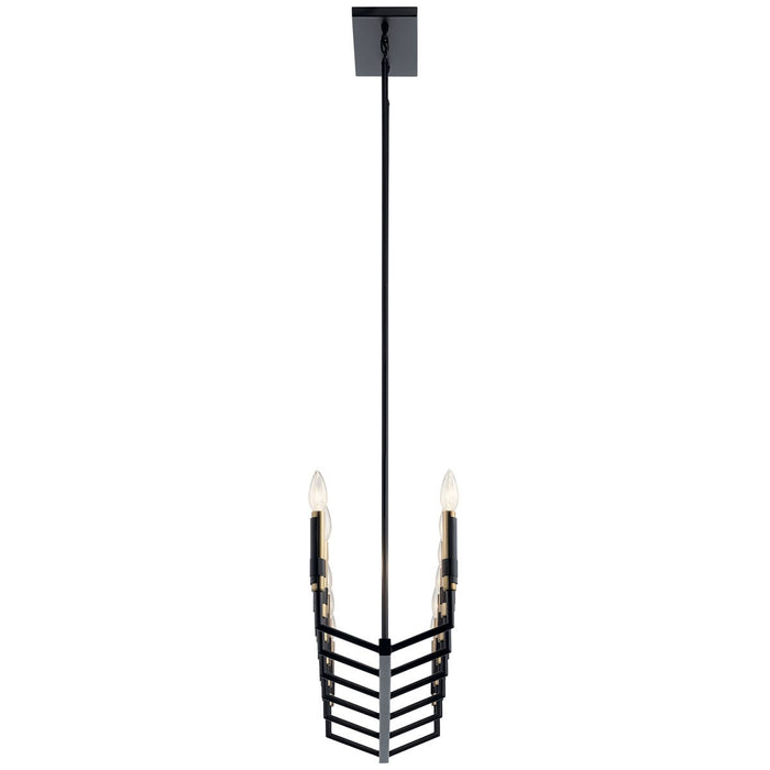 Myhouse Lighting Kichler - 52350BK - 12 Light Chandelier - Armand - Black