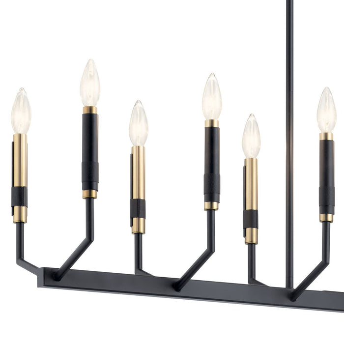 Myhouse Lighting Kichler - 52350BK - 12 Light Chandelier - Armand - Black