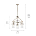 Myhouse Lighting Kichler - 52377PN - Three Light Pendant - Everett - Polished Nickel