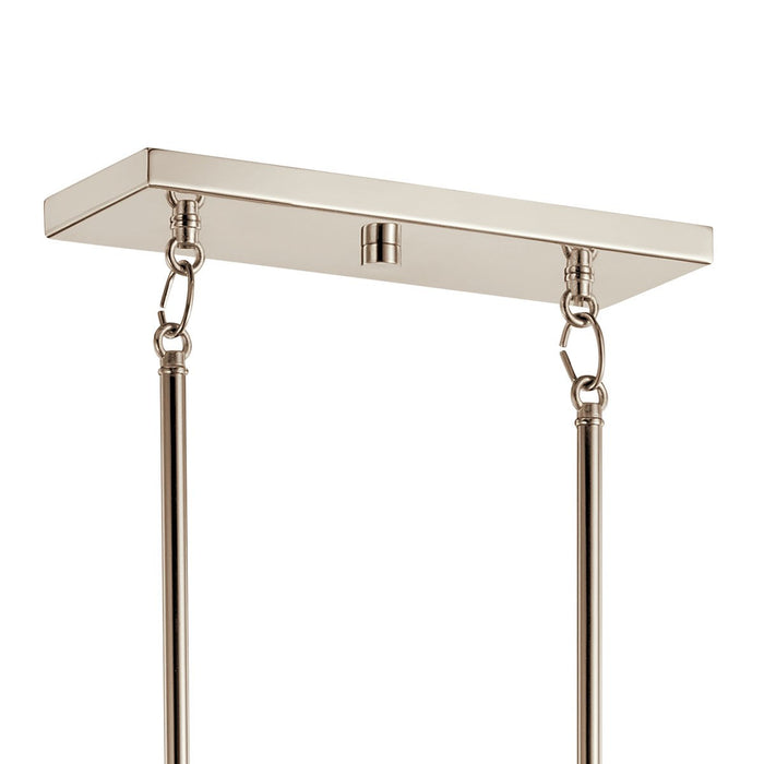 Myhouse Lighting Kichler - 52379PN - Five Light Linear Chandelier - Everett - Polished Nickel