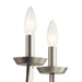 Myhouse Lighting Kichler - 52385NI - Five Light Chandelier - Kennewick - Brushed Nickel