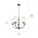 Myhouse Lighting Kichler - 52386NI - Five Light Chandelier - Kennewick - Brushed Nickel